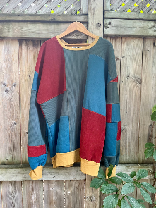 Patchwork Sweater (L)